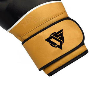 Guantes de boxeo de cuero genuino en venta en línea, guantes de boxeo transpirables personalizados de marca privada - Product Image 5
