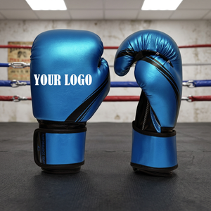 Nuevos Guantes de Boxeo Profesionales de Cuero Personalizados, Unisex, para Entrenamiento de Combate al Aire Libre, Duraderos, Ligeros, Transpirables y Ajustables - Product Image 6