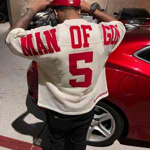 Camisetas deportivas de béisbol para mujer, con capucha, lavado ácido, logo frontal, de gran tamaño, con estampado de malla, de algodón, color personalizado - Product Image 2