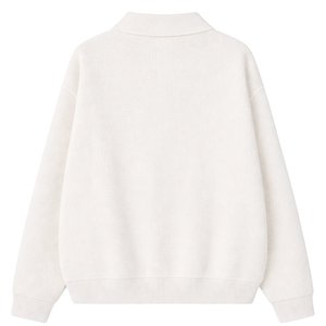 Chemise en tricot crocheté pour homme avec poches, manches longues, boutonnée, décontractée, en tissu texturé doux, fourniture OEM - Product Image 3