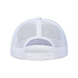 Gorra Trucker Blanca de Malla Ajustable con Cierre a Presión, Transpirable, de 5 Paneles, Deportiva, para Exteriores, Todas las Estaciones, con Logotipo Personalizado Impreso por Transferencia Térmica - Product Image 6