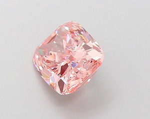Diamant rose vif fantaisie modifié taille coussin de 1,10 carat, cultivé en laboratoire IGI, clarté VS2, taille excellente, pierre précieuse de luxe - Product Image 2