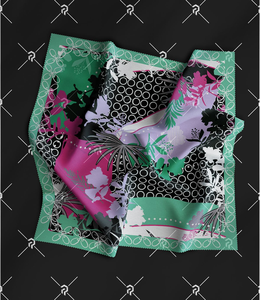 Pañuelo de Satén con Logotipo Personalizado, Impreso para Promoción de Marca Blanca en Europa, Israel e Islas, Venta al Por Mayor, OEM, ODM - Product Image 1