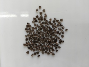 Natural Smoky Quartz Red 3MM Trillion Cut Best Quality Customizable Size Loose Gemstone <b>for</b> Jewelry Making - Product Image 4