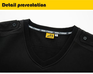 Camiseta Térmica de Manga Larga de Punto Táctica para Hombre, Infrarrojo Lejano, Antiestática, Resistente al Viento, Resistente a la Abrasión, de Secado Rápido - Product Image 5