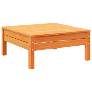 Ensemble de canapés de jardin en bois de pin massif brun ciré avec tissu Oxford et coton PP, mobilier d'extérieur élégant - Product Image 6