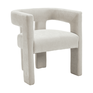 Chaise d'appoint contemporaine en tissu rembourré, lot de 2, fauteuil de cuisine ou de salon - Product Image 5