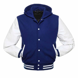 Veste en cuir véritable pour homme de qualité supérieure pour l'automne et l'hiver, style streetwear, teinture unie, avec service OEM, veste en cuir pour homme - Product Image 4