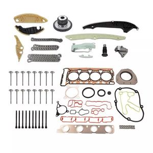 Kit Guarnizioni Testata Catena Distribuzione Valvole Aspirazione Scarico 06K109158AA 06H109158H per Audi VW Jetta 2.0 TSI Premacy Continental V70 - Product Image 1