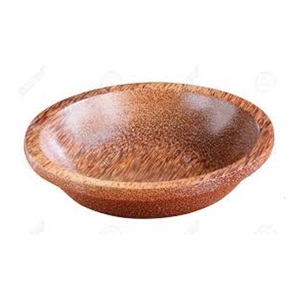 Tazón de madera hecho a mano con diseño Wabi Sabi, interior rayado, para servir comida, forma redonda, tazón decorativo de madera, vajilla. - Product Image 3