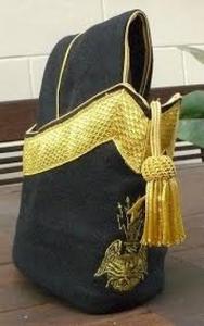 Chapeau de bureau personnalisé Empire avec logo, en noir nuit, finition premium - Product Image 4