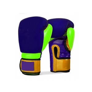 Guantes de Boxeo Profesionales Personalizados de Cuero Impermeable - Guantes Cómodos para Entrenamiento de Combate - Product Image 1