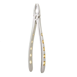 Forceps d'extraction manuels pour molaires supérieures, instruments orthodontiques de laboratoire dentaire, légers, en acier inoxydable allemand, vente en gros - Product Image 5