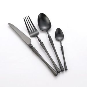 Juego de cubiertos metálicos vintage con cuchara de concha, tenedor de plumas y cuchillo en espiral, apto para lavavajillas, para uso en bodas. - Product Image 4