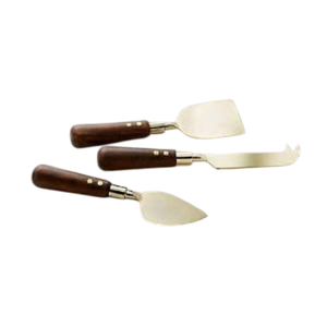 Juego de cuchillos para queso de acero inoxidable con mango de nácar de primera calidad, elegante tabla de charcutería, herramientas de cocina para charcutería. - Product Image 2