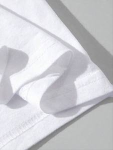 <b>Mens</b> Blank Cotton T <b>Shirt</b> Short Sleeve Private Label Manufacturing <b>Mens</b> Casual Crew Neck T <b>Shirt</b> Soft Cotton - Product Image 4