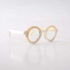 Montura de Gafas de Cuerno de Búfalo Natural Hecha a Mano de Primera Calidad, Montura Completa de Lujo, Unisex, Ecológica - Product Image 2