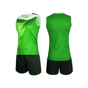 Uniformes de Voleibol de Nailon/Cachemira de Secado Rápido y Antibacterianos, Venta al Por Mayor, Diseño Personalizado, Sublimación, Conjuntos de Camiseta y Pantalones Cortos Deportivos - Product Image 6