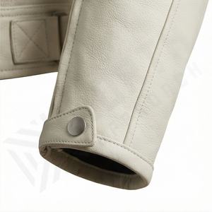 Chaqueta de Motociclista de Cuero Genuino para Hombre de la Mejor Calidad, Nueva Colección de Invierno, Chaquetas de Motocicleta con Protecciones Desmontables Personalizadas - Product Image 6