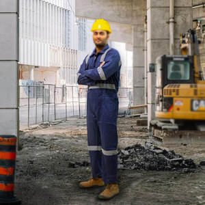 ชุดคลุมทำงานผ้าทนทาน ระบายอากาศได้ดี รับผลิตจำนวนมาก ได้รับการรับรองมาตรฐาน CE สวมใส่สบายและมีประสิทธิภาพด้านความปลอดภัยที่เชื่อถือได้ - Product Image 2