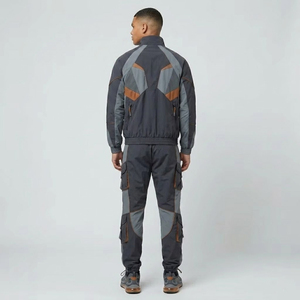 <b>Men</b> Windbreaker Cargo Tracksuit / Rain Cargo Pants Windbreaker <b>Jacket</b> <b>Track</b> Suit <b>Men</b> \ Waterproof Rain Tracksuit <b>Men's</b> - Product Image 2