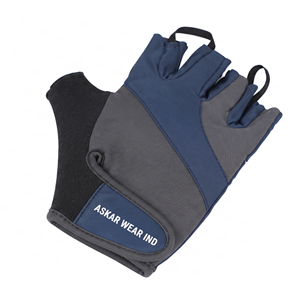 Gants de fitness unisexes en néoprène et polyester à demi-doigts, taille personnalisable pour l'entraînement, la musculation et la gym - Product Image 4