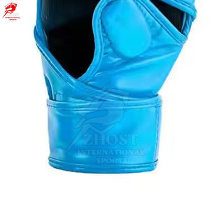 Guantes Profesionales de Cuero para MMA, para Entrenamiento de Grappling, Palma Abierta, Acolchado de Alta Densidad, Equipo de Boxeo - Product Image 5