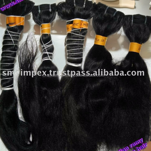 Extensions de cheveux vierges 100% Bundles de cheveux indiens et péruviens non traités avec pour fermeture frontale en dentelle - Product Image 6