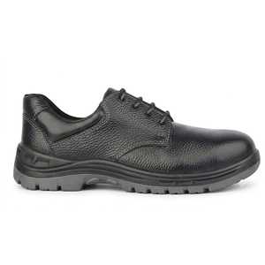 <b>Black</b> Steel Toe Safety Shoes Genuine Leather <b>Work</b> <b>Boots</b> Waterproof Breathable Anti Slip Industrial Footwear Anti-static welding - Product Image 1