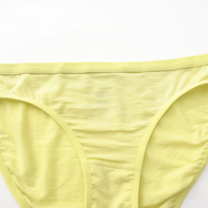 Ropa Interior Femenina de Alta Calidad a Precio de Fábrica al por Mayor, Tejida, Sin Costuras, Ecológica, Transpirable, Sólida, Sexy, con Logotipo Personalizado, de Talle Alto - Product Image 5