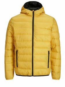 Chaqueta Acolchada Gruesa de Invierno con Capucha, Impermeable, Transpirable y Resistente al Viento, Diseño de Contraste de Color, Estilo Urbano Unisex - Product Image 1
