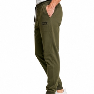 Custom Men's Cotton Fleece Jogger Sweatpants Soft Fabric Comfort Fit Custom Made Elastic Waist <b>Athletic</b> Joggers For Men - Product Image 3