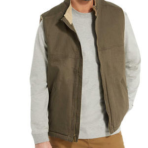 Chaleco Acolchado Transpirable Personalizado para Hombre, Ligero, Delgado, Sin Mangas, Aislante, Resistente al Agua, con Cierre Frontal - Product Image 2