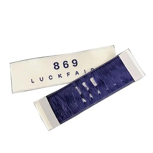 Etiqueta Tejida para Ropa al por Mayor, Etiqueta Personalizada con Logotipo Bordado, Etiqueta Tejida de Poliéster Personalizada para Estilo Individual - Product Image 5