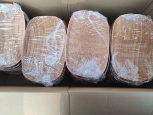 Décoration de vaisselle en bois personnalisée la plus écologique et vintage du Vietnam Lotus bleu - Product Image 5