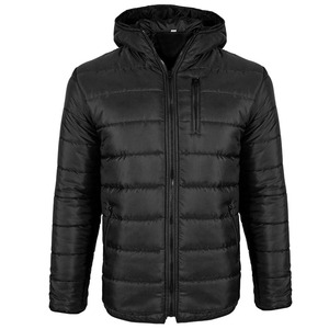 Nueva Chaqueta Acolchada Negra Personalizada para Hombre, Chaquetas Acolchadas de Invierno para Hombre, Nuevo Estilo - Product Image 1