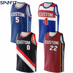 Maillot de basketball unisexe personnalisé, imprimé, respirant, séchage rapide, avec logo, haute qualité, vente en gros, dernier design, bretelles réglables - Product Image 1