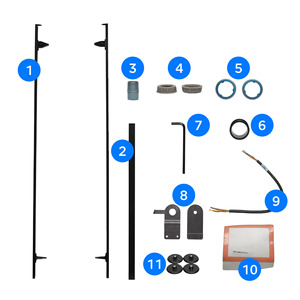 Kit d'empilage Tesla Multi Powerwall-1112154-00-B - Product Image 1