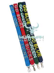 Sangle de sac brodée de perles de luxe, sangle décorative brodée de perles de rocaille avec taille personnalisée - Product Image 5