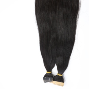 เทปต่อผมมนุษย์สำหรับต่อผมแบบมัดหนังแท้สีดำธรรมชาติจากเวียดนาม - Product Image 3