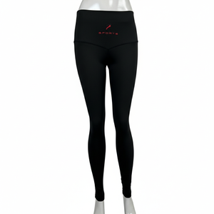 Leggings de sport taille mi-haute de haute qualité – Respirants, séchage rapide, couleurs et tailles personnalisables, taille élastique, pour le yoga - Product Image 1