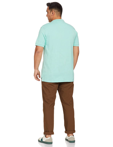 Chemises classiques 100 % coton de haute qualité pour hommes, à manches courtes, unies, pour l'été, avec logo personnalisé, pour le personnel d'entreprise et les uniformes. - Product Image 5