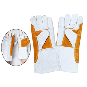 Gants de soudage en cuir de vachette pleine fleur de 14 pouces, résistants à la chaleur et imperméables, pour la soudure TIG et les travaux au foyer – Vente en gros - Product Image 5