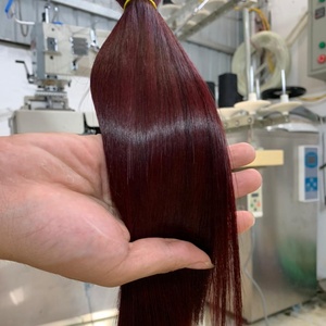 CDYHAIRVN Cabello Humano Virgen Vietnamita No Remy de un Solo Donante, Doble Trama a Máquina, Liso Extremo, Acabado Cristalino, Color y Longitud Personalizables - Product Image 4