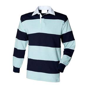 Camisetas de Rugby Personalizadas con Logotipo Frontal/Trasero para Hombre Adulto - 100% Poliéster Transpirable, Ecológico, de Secado Rápido, Impresión por Serigrafía - Product Image 5