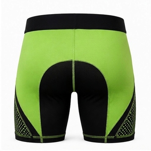 Men's Solid Casual Compression Shorts Custom Logo OEM Service Spandex/Polyester Tight Fit for Running Gym Wholesale - Product Image 2
