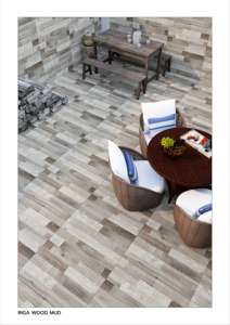 Baldosa de porcelana mate texturizada de 24x24 diseñada para mejorar la comodidad táctil y la expresión del suelo interior. - Product Image 5