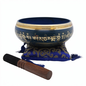 Bol chantant pour la méditation, le yoga, fait main, sonore, religieux, bol chantant tibétain, autre décoration d'intérieur - Product Image 1