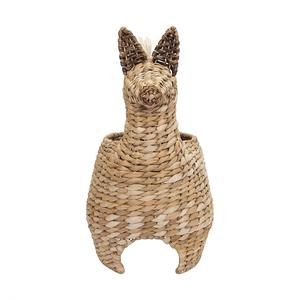 Panier en jacinthe d'eau tressé en forme de cheval, panier de rangement fait main, vente en gros, écologique, fabriqué au Vietnam - Product Image 5