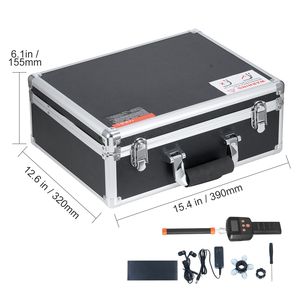 Caméra d'inspection de canalisation auto-nivelante 512 Hz avec localisateur, zoom 36X, portée 30 m, endoscope industriel pour égouts et plomberie - Product Image 6